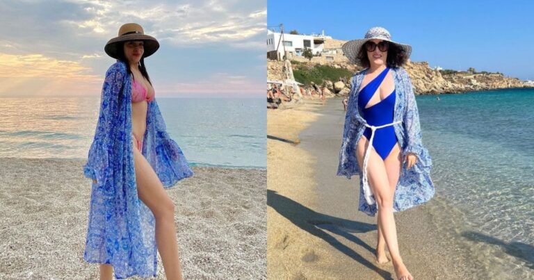 «Είσαι το άλλο μου μισό»: Η Ιωάννα Παλιοσπύρου ποζάρει με μπικίνι στη Λευκάδα έχοντας πλάι της την καλύτερη παρέα