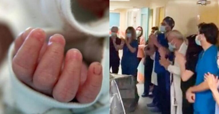 Ευχάριστα νέα: Κέρδισε τη μάχη το 13 μηνών μωράκι που πάλευε για τη ζωή του – Βγήκε από τη ΜΕΘ 8 μήνες μετά