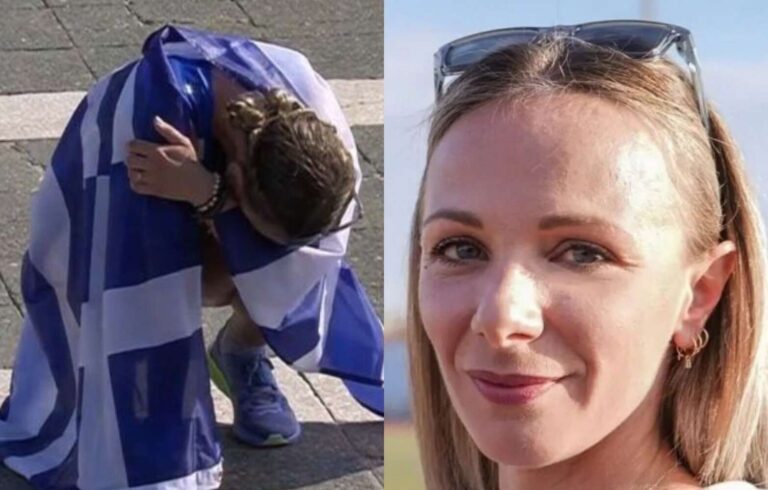 Γονάτισε με τη γαλανόλευκη στη πλάτη: 3η στον κόσμο η Αντιγόνη Ντρισμπιώτη – Ξέσπασε σε λυγμούς