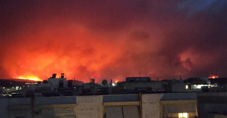 Φωτιά στον Έβρο: Νεκρός μετανάστης στη Λευκίμμη