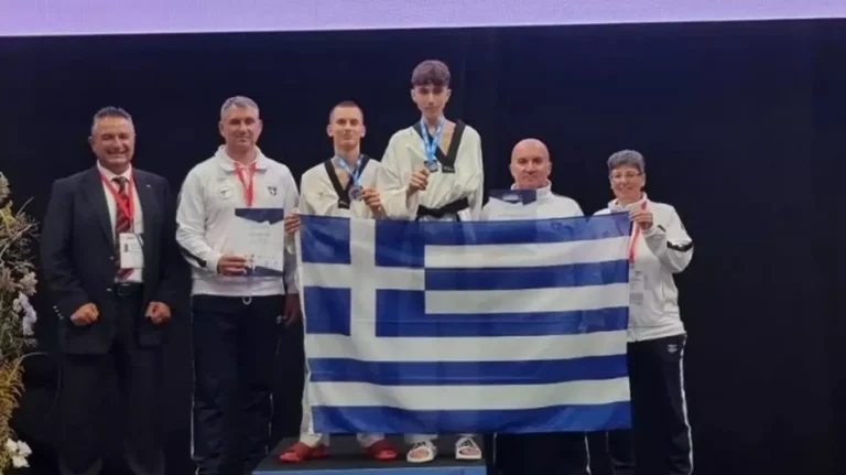 Χρυσό μετάλλιο ο Ψαρρός στο ευρωπαϊκό πρωτάθλημα Τάε Κβον Ντο εφήβων – Χάλκινο μετάλλιο ο Κανέλλος