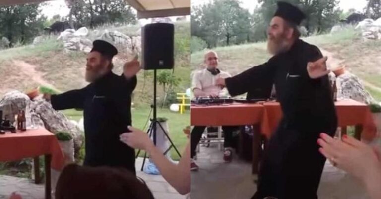 Μερακλής ιερέας ρίχνει κορυφαίο ζεϊμπέκικο με το «εδώ παπάς εκεί παπάς»
