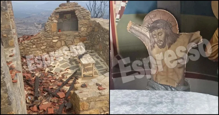 Βάρβαροι ακρωτηρίασαν και λεηλάτησαν τον Εσταυρωμένο στο εκκλησάκι του Προφήτη Ηλία στην κατακαμένη Αλεξανδρούπολη