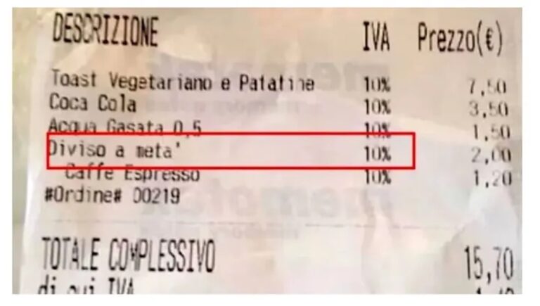 Λίμνη Κόμο: Χρεώθηκαν 2 ευρώ για κόψιμο τοστ στα δύο