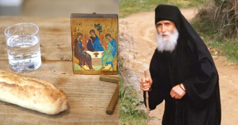 Το πιο σπουδαίο μάθημα ζωής από τον Άγιο Παΐσιο: «Εμείς με ένα παξιμάδι πάμε στον Θεό»