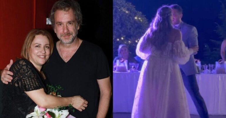 Τόσο κοστίζει με την έκπτωση: Η Μαριάννα Τουμασάτου πήγε καλεσμένη σε γάμο και όλες ρωτάνε για το φόρεμά της