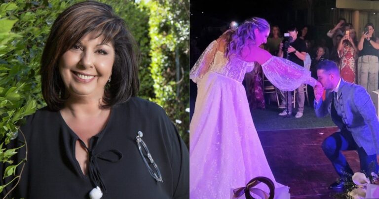 «Σε όλα υπερβολική η νύφη»: Ο γάμος της χρονιάς για τη κόρη της Λένα Μαντά -Το παραμυθένιο νυφικό & η πλούσια μπομπονιέρα