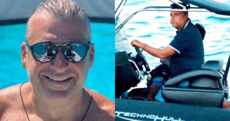 Κατάμαυρο και κοστίζει χιλιάδες ευρώ: Το πανάκριβο σκάφος που κάνει διακοπές ο Γιώργος Λιάγκας με τους γιους του