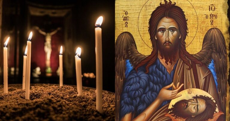 Αποτομή της τιμίας κεφαλής του Προδρόμου Ιωάννου: Μεγάλη γιορτή σήμερα, η νηστεία από λάδι και τα έθιμα σε όλη την Ελλάδα