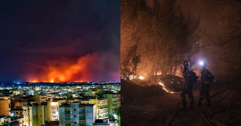 Νύχτα αγωνίας στην Αλεξανδρούπολη: Καίγονται σπίτια και εκκλησίες, μεγάλες καταστροφές, 8 πυροσβέστες στο νοσοκομείο