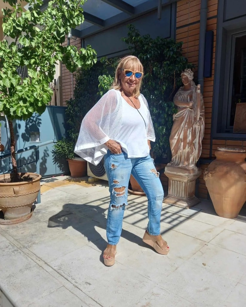 Θεά του στυλ στα 84 της: Η Άννα Φόνσου ντύθηκε έτσι και έκλεψε τις εντυπώσεις με το νεανικό της λουκ 17 Άννα Φόνσου