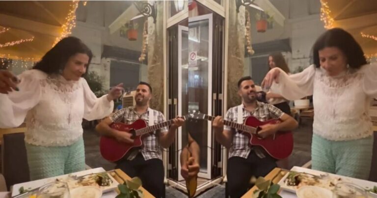 Η χαρά της ζωής στα 90της: Η Ζωζώ Σαπουντζάκη τραγούδησε σε ταβέρνα και αποθεώθηκε για τη φωνή και τον χορό της