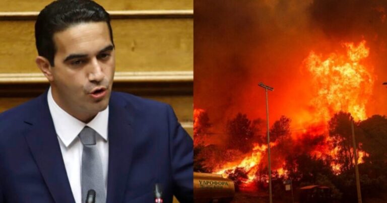 Αφοπλιστικός ο Κατρίνης για φωτιές: «Η χώρα είναι ανοχύρωτη και η κυβέρνηση εξαφανισμένη»