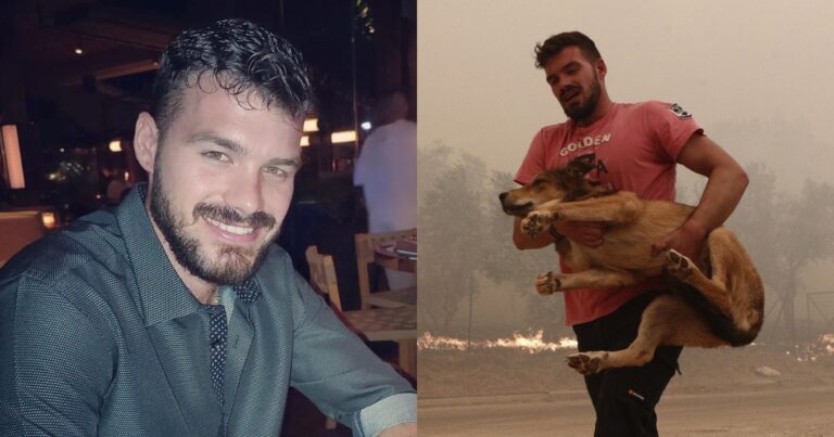 «Aν δεν τo έκανα, θα είχα τύψεις»: Συγκινεί ο 27χρονος Λεωνίδας που έσωσε εγκλωβισμένα ζώα από τη φωτιά στην Πάρνηθα