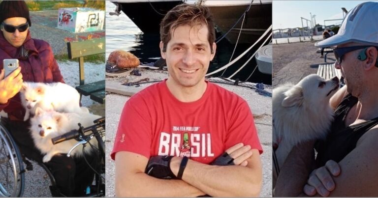 Βάρκιζα: Η ιστορία του Γιώργου με το αμαξίδιο που σκοτώθηκε από 87χρονο οδηγό – Το σπαρακτικό μήνυμα της συντρόφου του