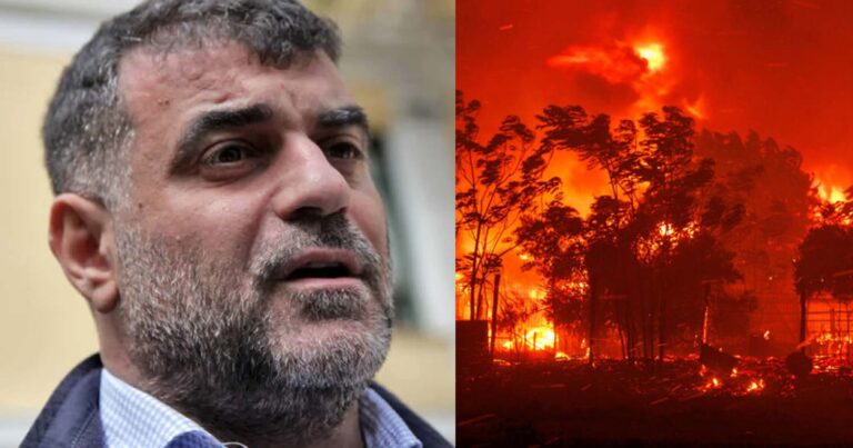 Χαμός με αuτά που έγραψε ο Βαξεβάνης για τις φωτιές στην Ελλάδα και τον Ερντογάν