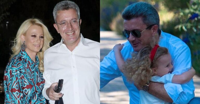 Είναι «φωτοτυπία» της Κρίστη Τσολακάκη: Ο Νίκος Χατζηνικολάου αγκαλιά με την κούκλα κόρη του στα γενέθλιά της