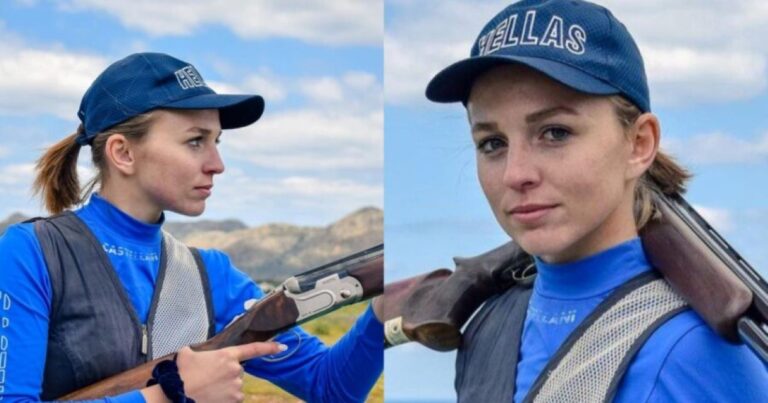 Εμμανουέλα Κατζουράκη: Από την τραγωδία των Τεμπών στους Ολυμπιακούς Αγώνες η πρωταθλήτρια της σκοποβολής