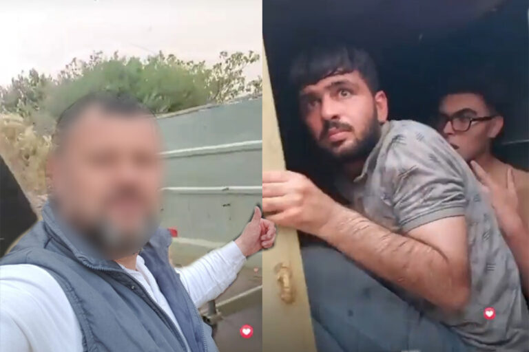 Συνελήφθη ο Αλβανός που «συνέλαβε» παράνομους μετανάστες στον Έβρο και τους περιέφερε σε τρέιλερ