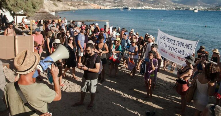 Εξαπλώνεται σε ολόκληρη την Ελλάδα το «κίνημα της πετσέτας»