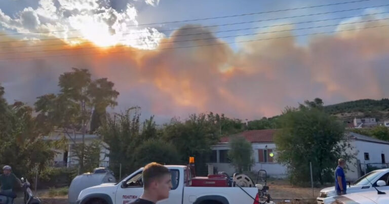 Ανατριχιαστικό βίντεο: Ήχησαν σειρήνες πολέμου στην Αλεξανδρούπολη για την εκκένωση χωριού