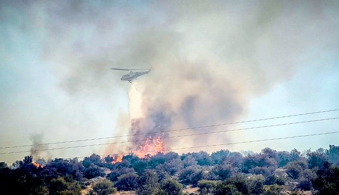 Φωτιά στη Βοιωτία Φωτιά στη Βοιωτία