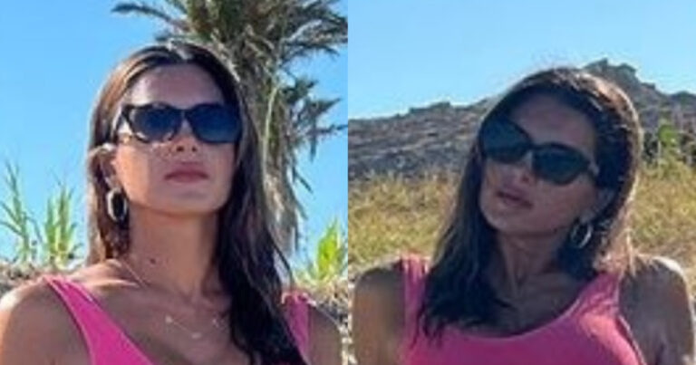 «Καλύτερη και από την Barbie»: Υποκλίθηκαν όλοι στην Σταματίνα Τσιμτσιλή και το ροζ μαγιό της