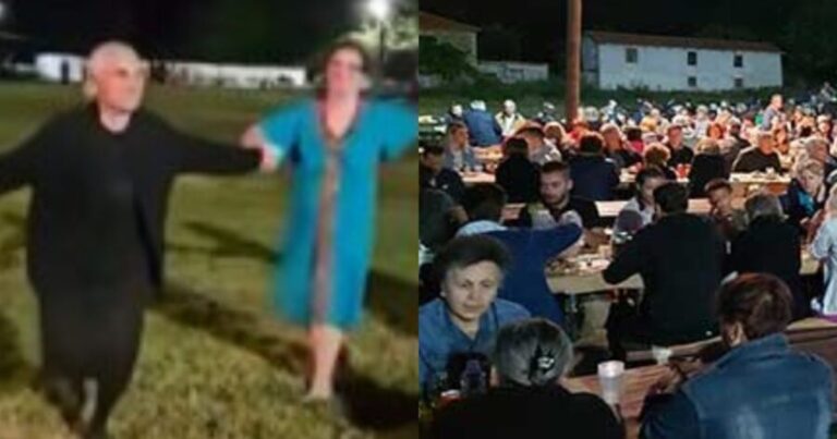 Τα «έσπασε» όλη η Κοζάνη: «Σούπερ» γιαγιά 90 ετών χορεύει στη γιορτή φασολιού και αποθεώνεται