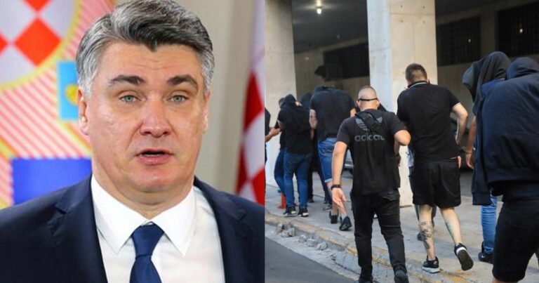 Με 11 λέξεις δυσφήμισε τη χώρα μας: Έξαλλος ο πρόεδρος της Κροατίας με την Ελλάδα που φυλάκισε τους 101 Κροάτες χούλιγκανς