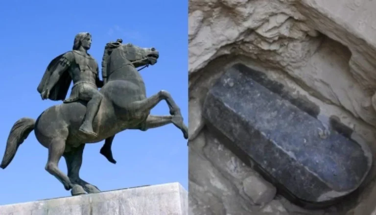 «Διαρροή» για τον τάφο του Μεγάλου Αλεξάνδρου: «Μαυσωλεiο από μάρμαρο και χρυσό – Τον έθαψαν ζωντανó…»