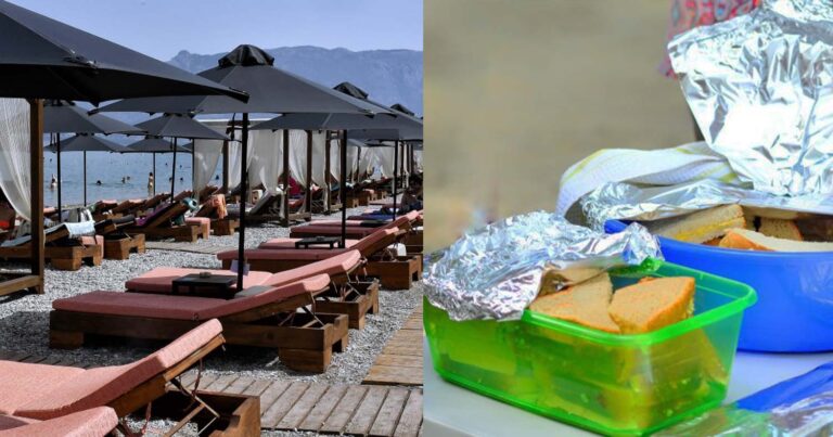 Μετά το κίνημα της πετσέτας έρχεται το κίνημα του τάπερ στην παραλία