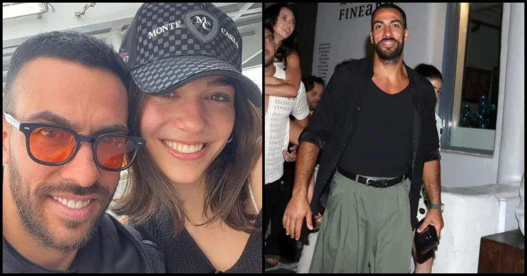 Ο σύντροφος της κόρης της Δέσποινας Βανδή εμφανίστηκε με «μακριά φούστα» στη Μύκονο κι έκανε την πιο ανατρεπτική εμφάνιση