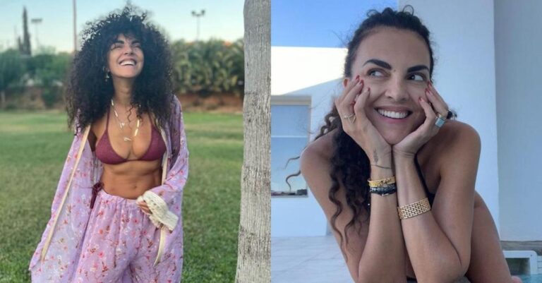 Όλο το μπαρ κοιτούσε τις πόζες της: Η Μαρία Σολωμού εμφανίστηκε έτσι στη Σαντορίνη και «μαγνήτισε» τα βλέμματα