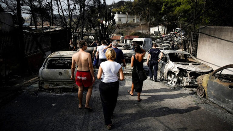 Η Κίνα προσέφερε 100.000 δολάρια στον Ελληνικό Ερυθρό Σταυρό προς ενίσχυση των πυρόπληκτων