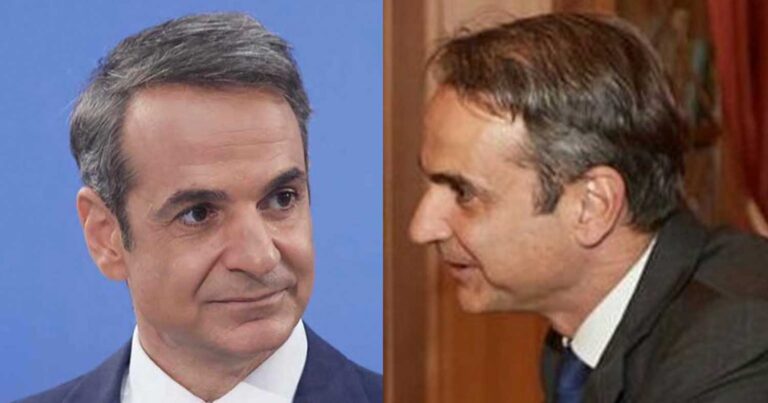 Χαμός στο Twitter με την φωτογραφία του Κυριάκου Μητσοτάκη «χωρίς περουκίνι»