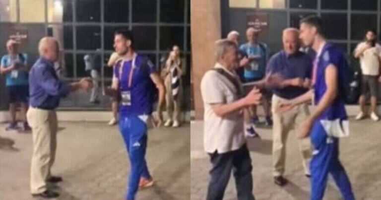 Μαθεύτηκε από τους δικούς του: Αυτός είναι ο άντρας που αρνήθηκε να χαιρετήσει ο Μίλτος Τεντόγλου στην υποδοχή του