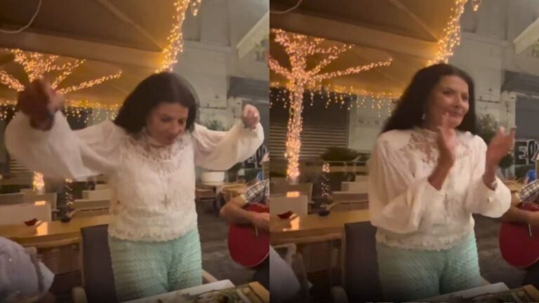 Έχει κέφι και μπρίο μικρού παιδιού: Η Ζωζώ Σαπουντζάκη, στα 90 της, χόρεψε και τραγούδησε σε ταβέρνα κι αποθεώθηκε από όλους
