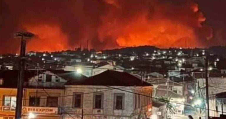 Φωτιά στον Έβρο: Προς εκκένωση το Σουφλί –  Απειλεί τα πρώτα σπίτια