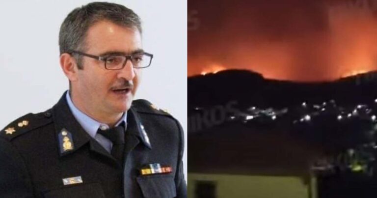 Φωτιά στην Αλεξανδρούπολη: Στο νοσοκομείο ο διοικητής της Πυροσβεστικής Έβρου