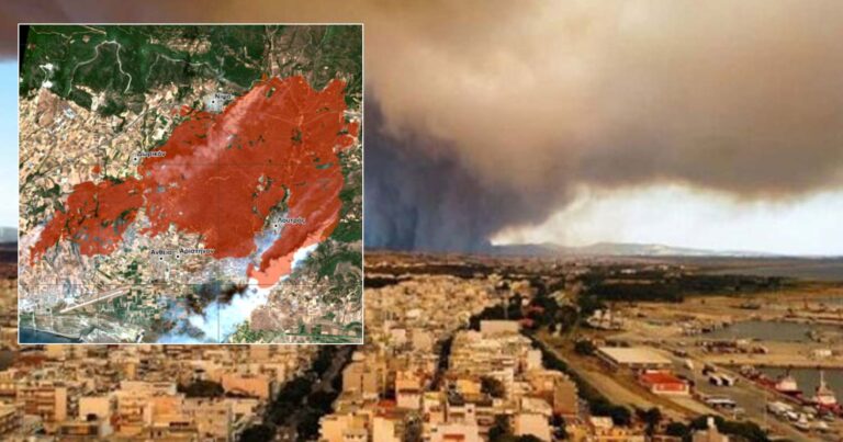 Καταστροφική η φωτιά στον Έβρο: Τα καμένα στρέμματα πιθανώς ξεπερνούν τα 75.000 – Καίγεται το δάσος της Δαδιάς