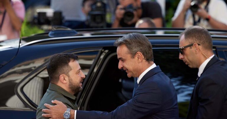 Τα λόγια του Καζαντζάκη που είπε ο Μητσοτάκης στον Ζελένσκι