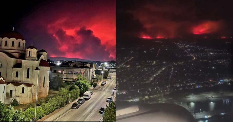 «Εκτός κάθε ελέγχου» η φωτιά στην Αλεξανδρούπολη: Εκκενώνεται το νοσοκομείο – Ριπές ανέμων 10 μποφόρ