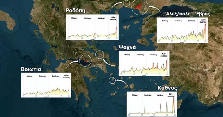 Τραγωδία: Κάηκαν πάνω από 400.000 στρέμματα σε τρεις ημέρες