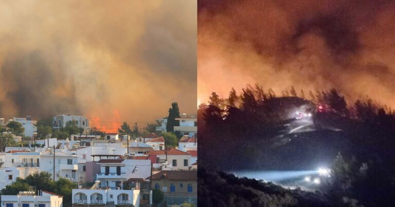 Ρόδος: Συνελήφθη 20χρονος Γερμανός τουρίστας για εμπρησμό