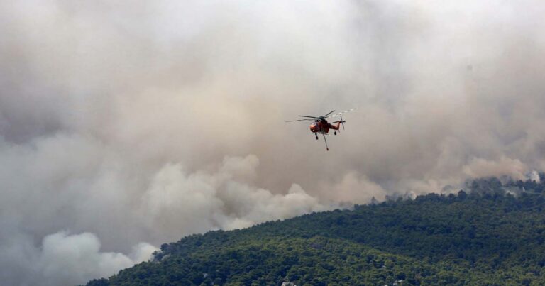 Καταστρέφεται ο τελευταίος «πνεύμονας» της Αττικής. Ανεξέλεγκτες οι φλόγες στον Εθνικό Δρυμό της Πάρνηθας