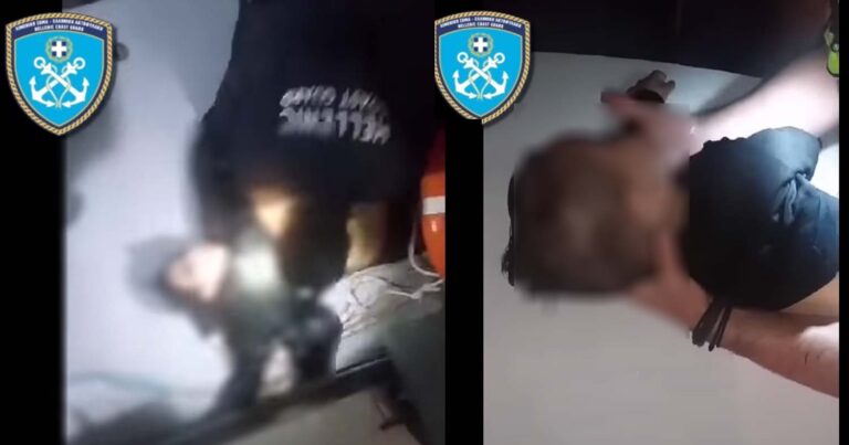 Σάμος: Ήρωες του Λιμενικού Σώματος έσωσαν βρέφος – Του έκαναν ΚΑΡΠΑ