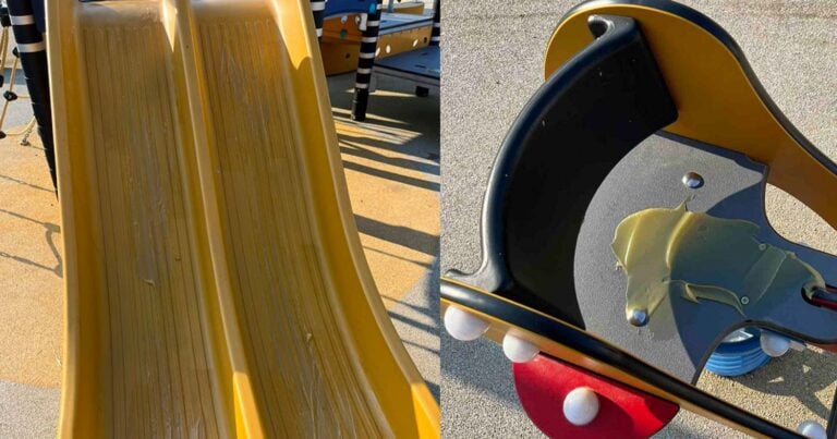 Αδιανόητο περιστατικό: Άντρας γέμισε με γράσο παιδική χαρά επειδή δεν ήθελε φασαρία