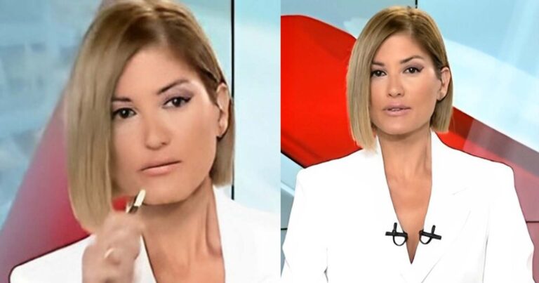 Ράνια Τζίμα: Η αμήχανη στιγμή στο δελτίο ειδήσεων του Mega – Έβγαλε τσιγάρο νομίζοντας ότι δεν είναι στον αέρα