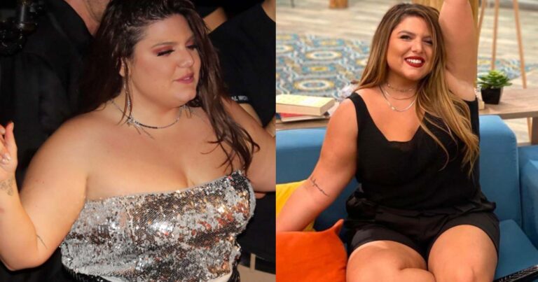 Επιστρέφει πιο καμπυλωτή από ποτέ: Με σορτσάκι και κόκκινη ρόμπα που «ξεχειλiζει» η Δανάη Μπάρκα