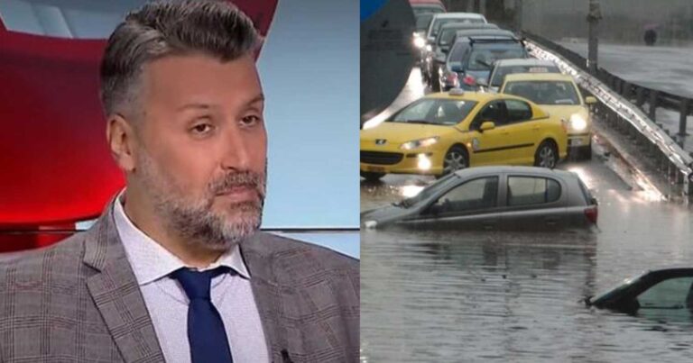 Προειδοποίηση Καλλιάνου: «Θα έχουμε τρομερές πλημμύρες! Πολύ έντονες καταιγίδες, χαλαζοπτώσεις, κεραυνοί, αστραπές και βροντές»